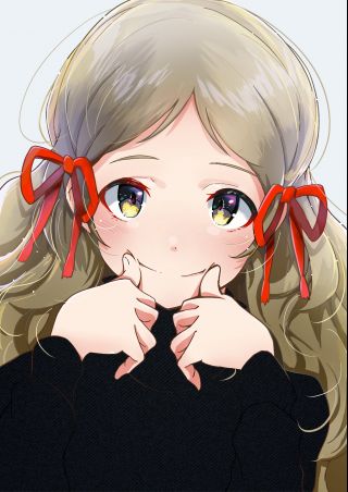 有没有二次元小女孩傻白甜治愈人心甜到爆的图