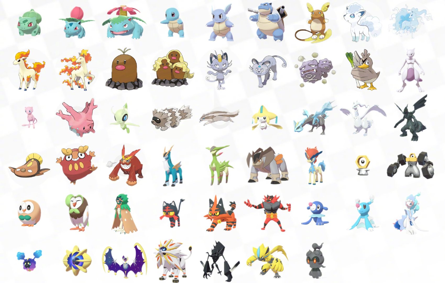 [求助]哪位巨巨分享一下新的宝可梦图鉴表格