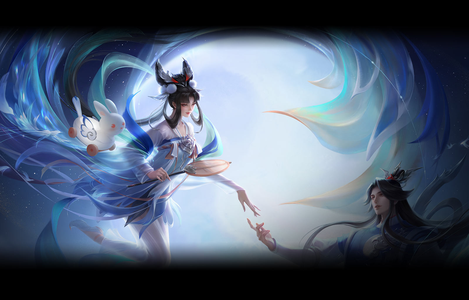 夜晚的太阳保护属于它的人嫦娥皮肤局内特效一览