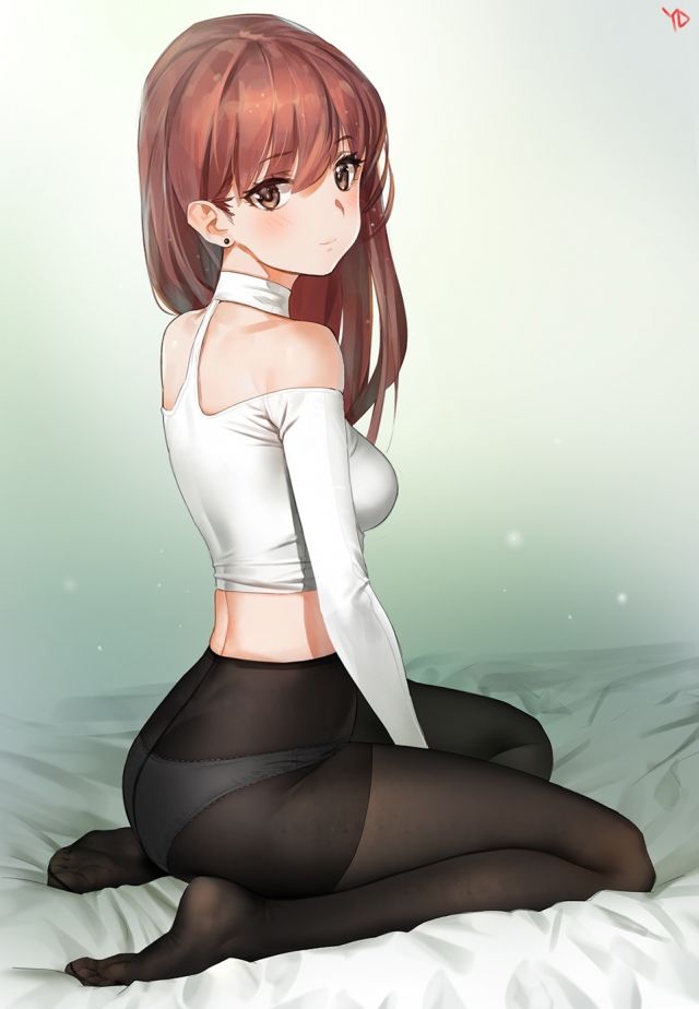 这种吧 典型的春夏二刺猿风黑裤袜