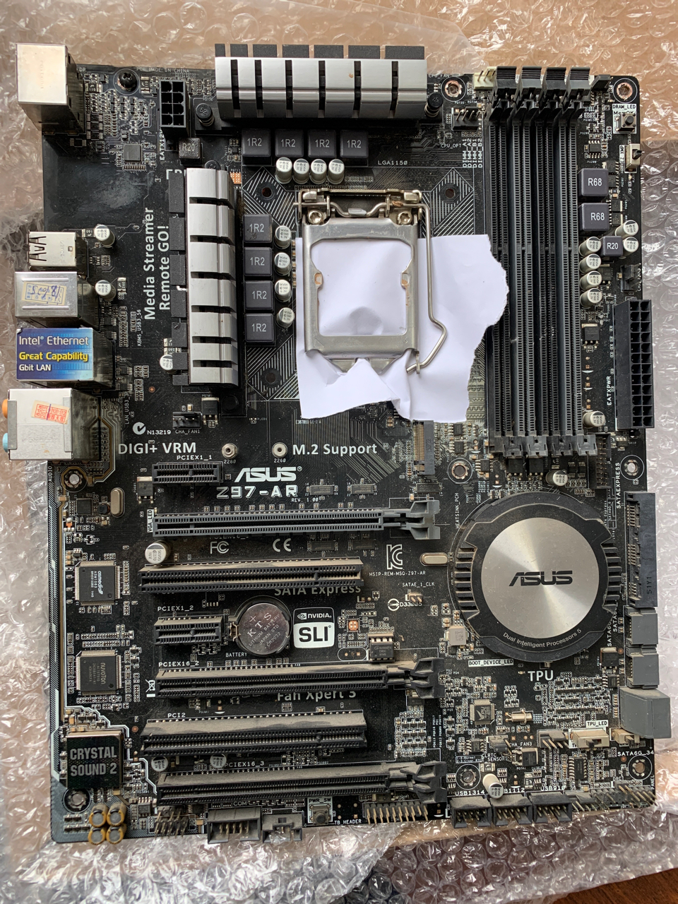 [电脑硬件][电脑硬件]出华硕z97ar主板1张