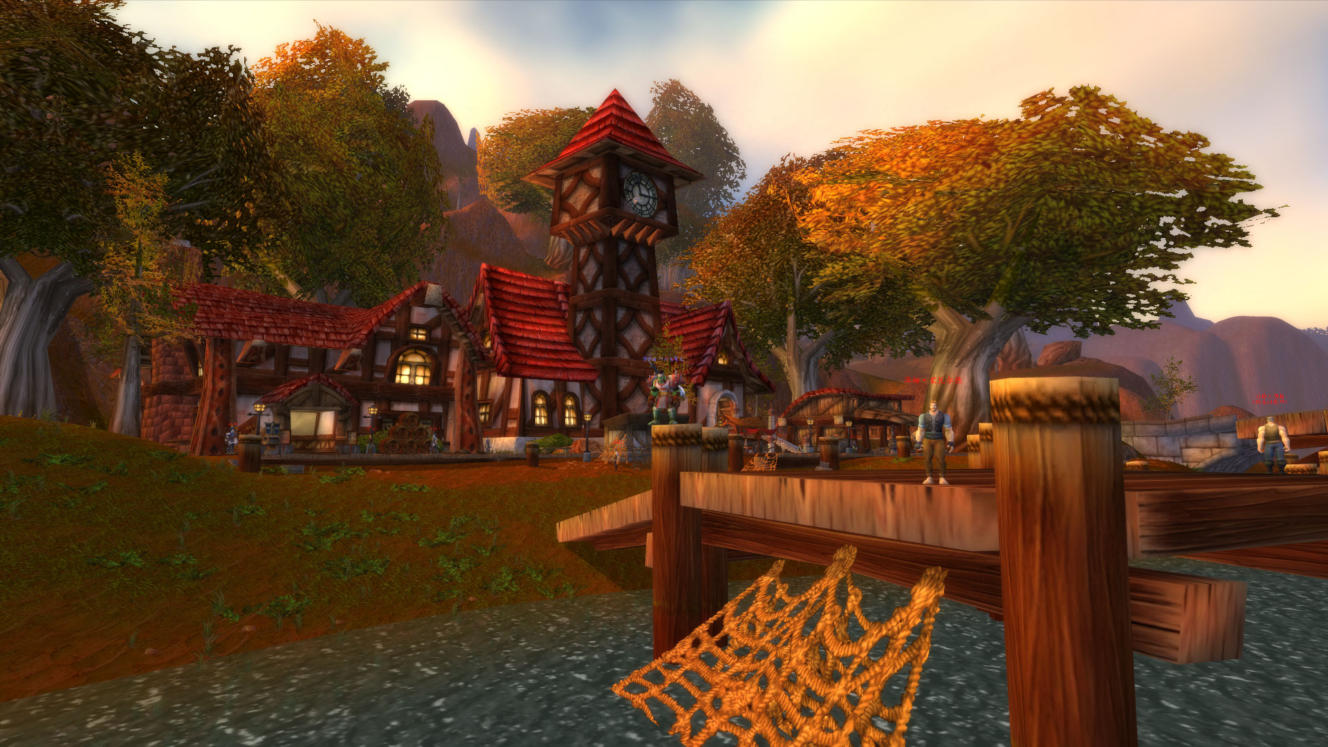 杂谈湖畔镇还是挺漂亮的