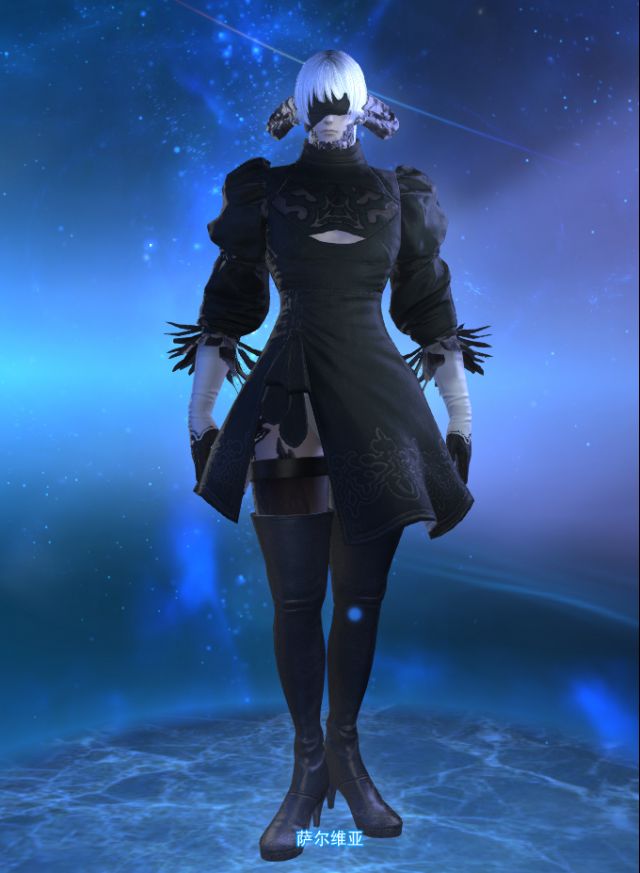 [幻化水] [尼尔氵] [求助] 游戏里有没有2b的发型啊(最好不穿模的)