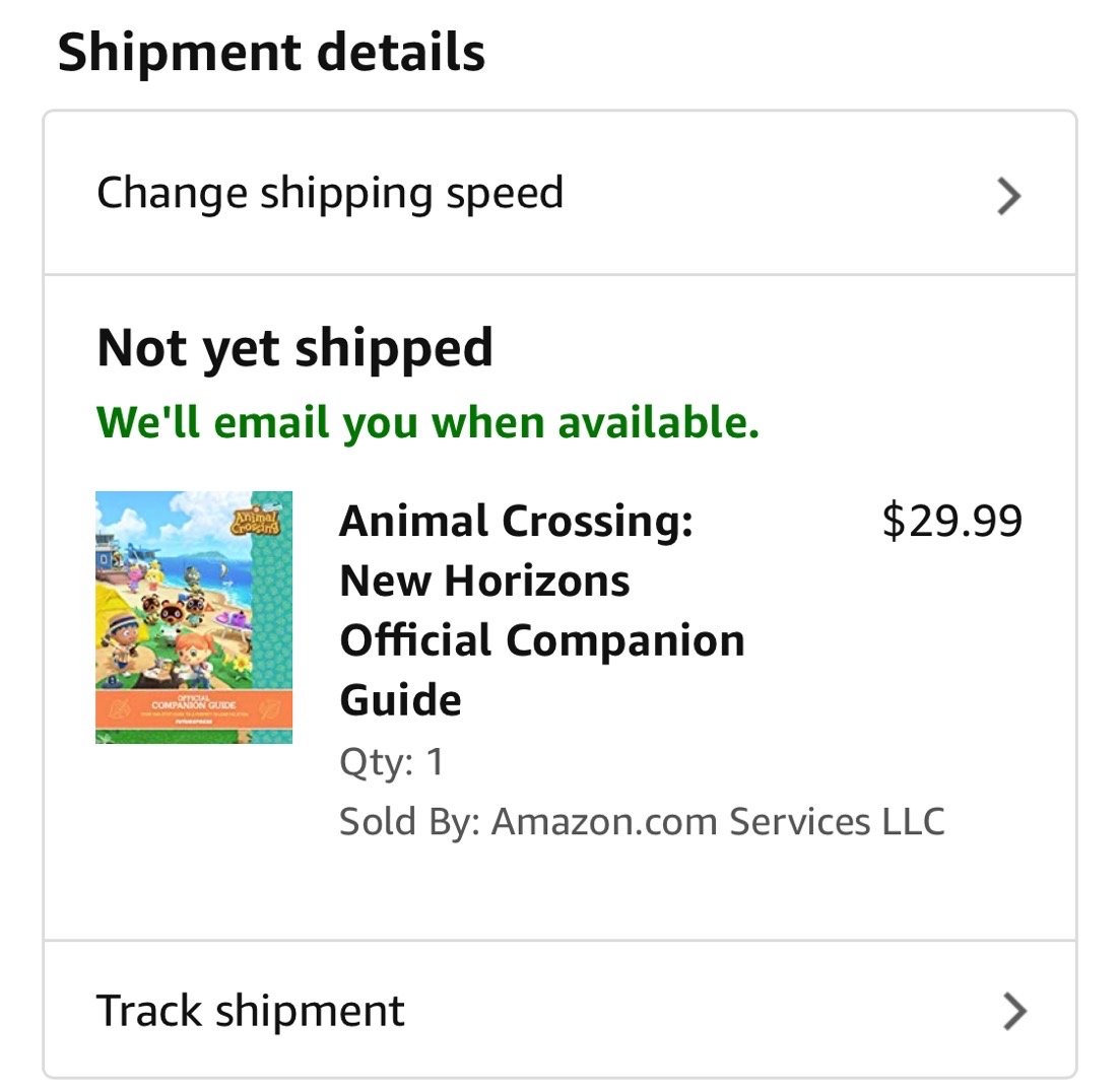 [动物森友会系列]已下单官方攻略本