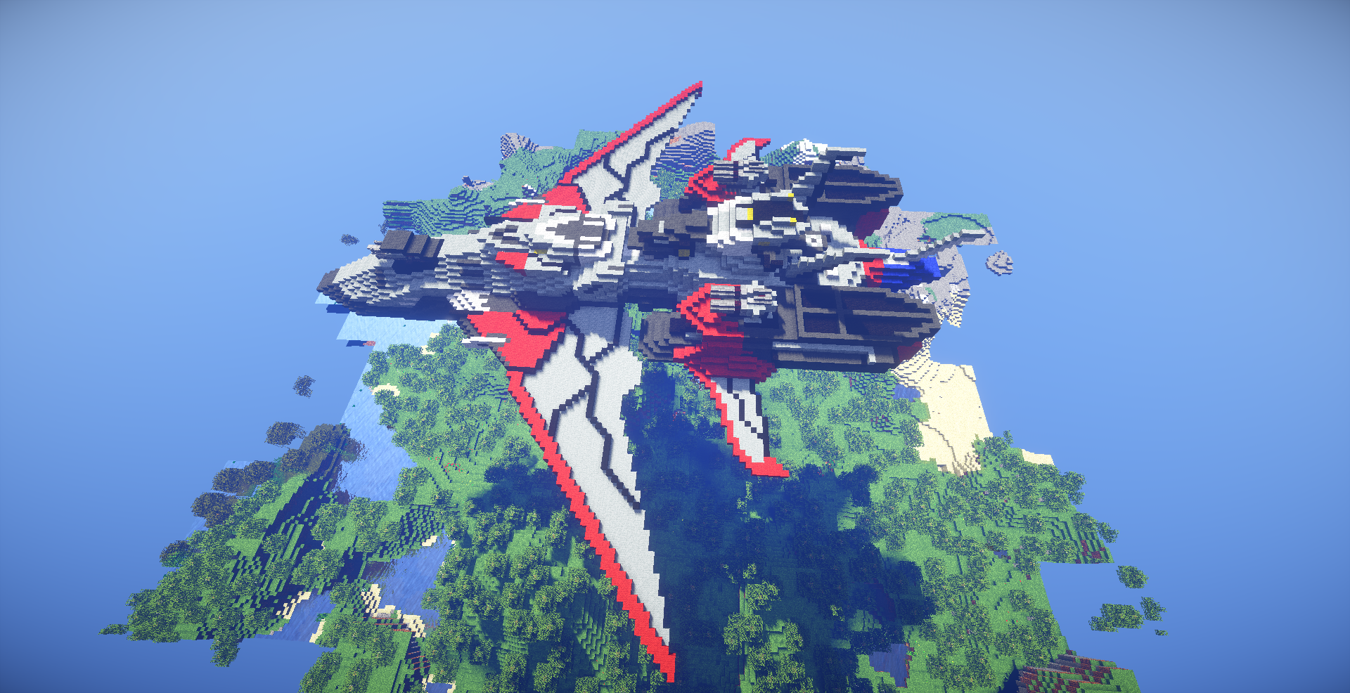 [同人]minecraft作品 高达种命 密涅瓦号