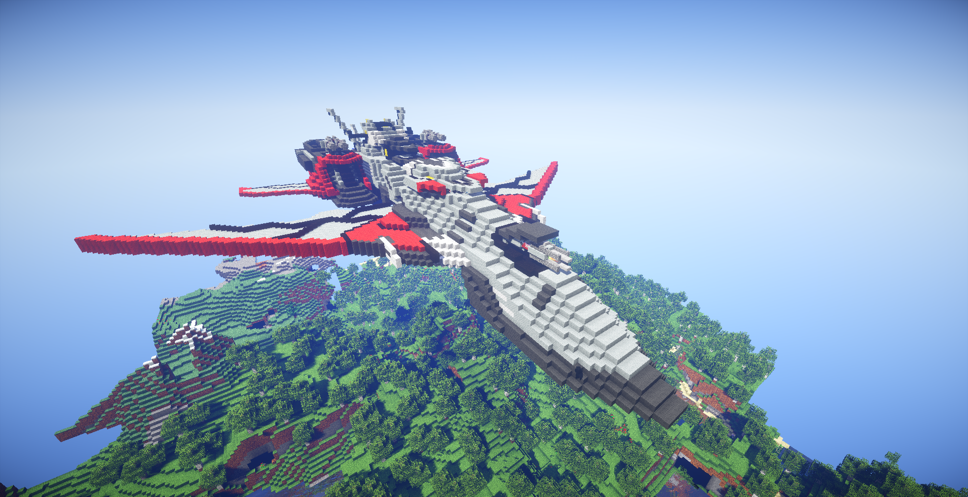 同人minecraft作品高达种命密涅瓦号