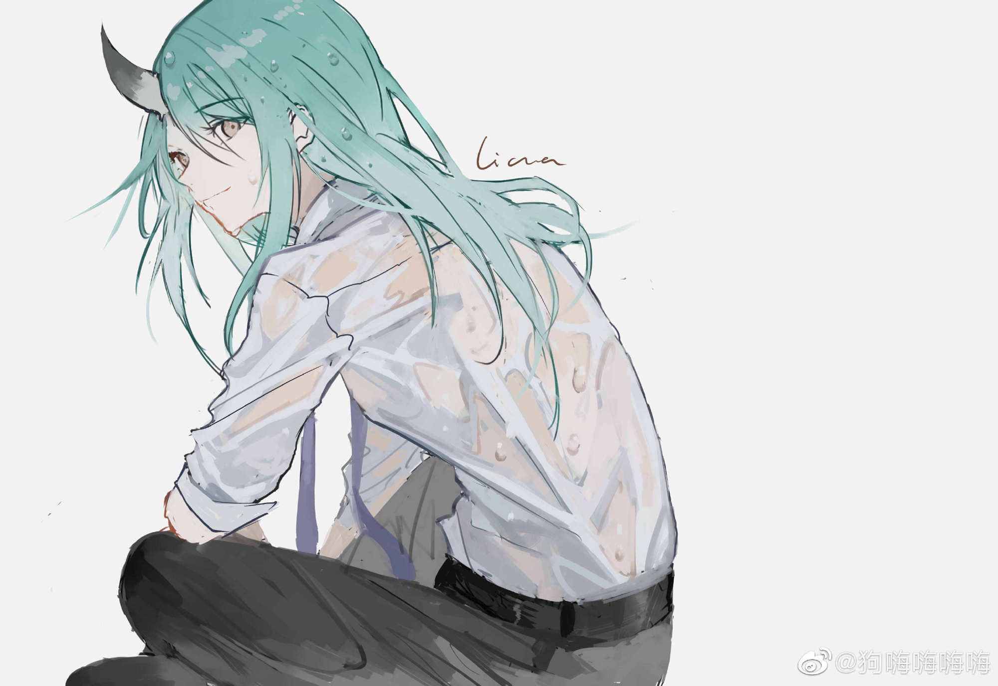 完了完了要弯了星熊美图附带画师微博