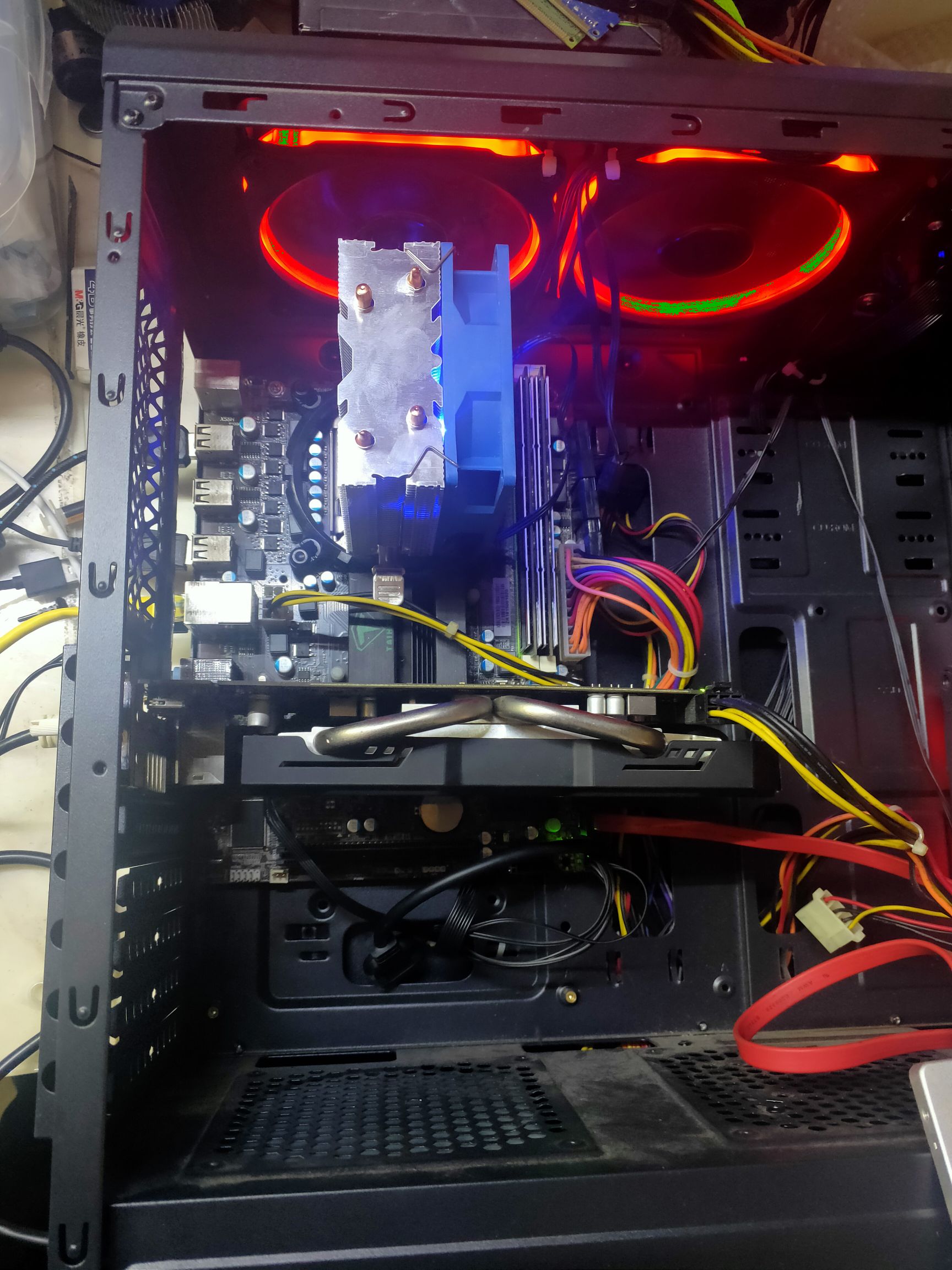 [电脑整机]x58 x5650 8g内存 r9 270显卡主机 750