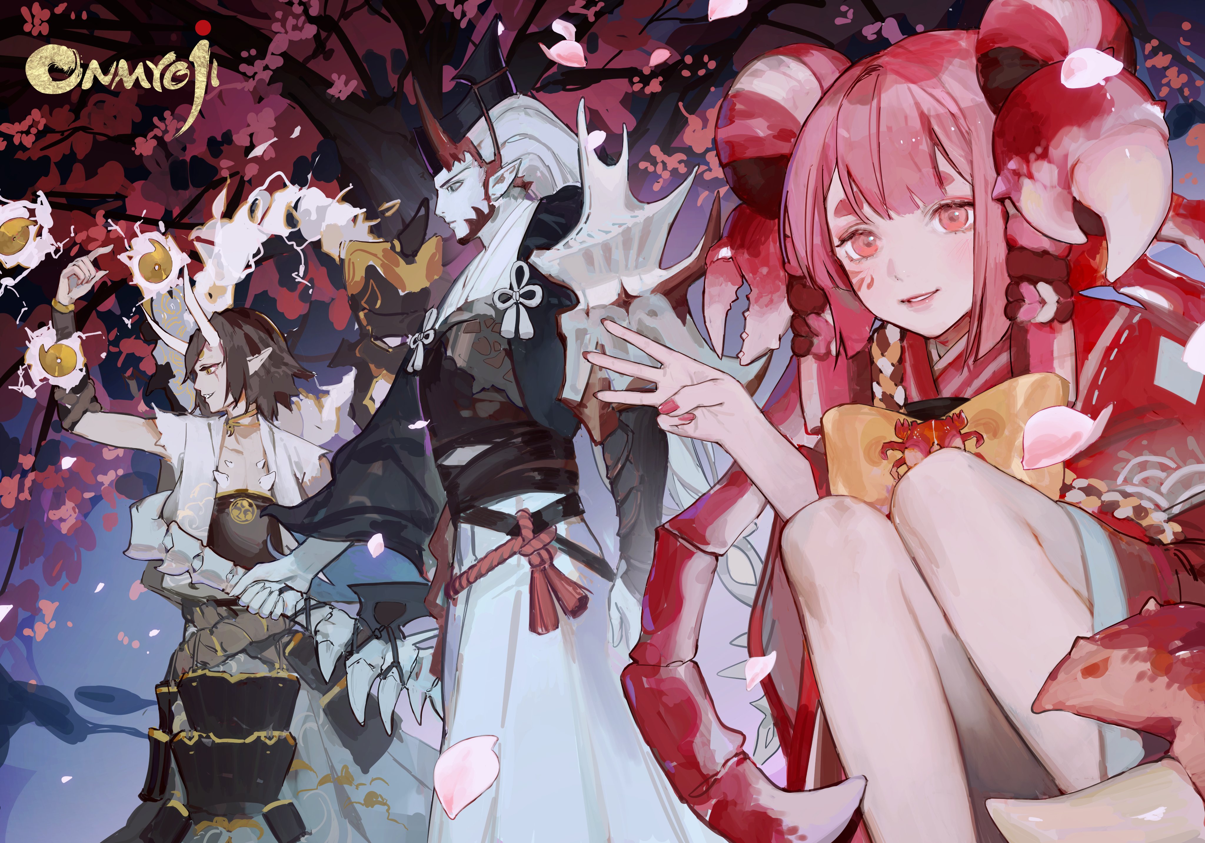 阴阳师英文国际服2周年庆在即官方贺图