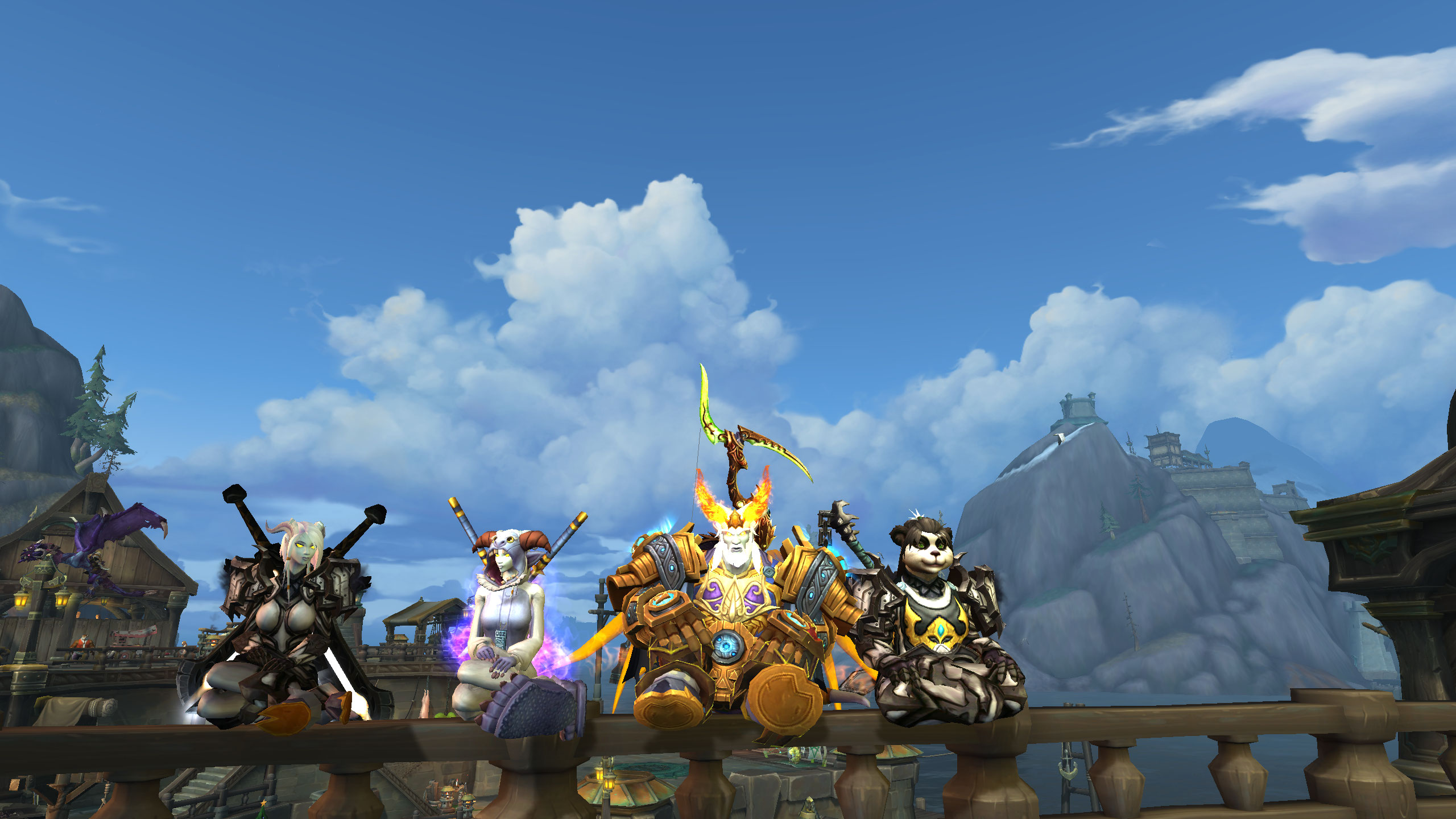 感觉比较好看的联盟猎人幻化