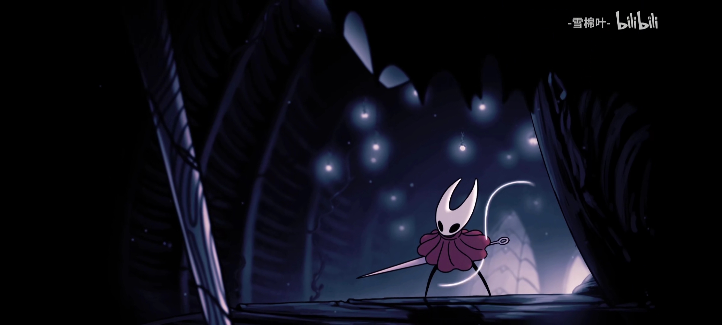 空洞骑士,我没打过五门,请问是不是最后的剧情主角出来了?