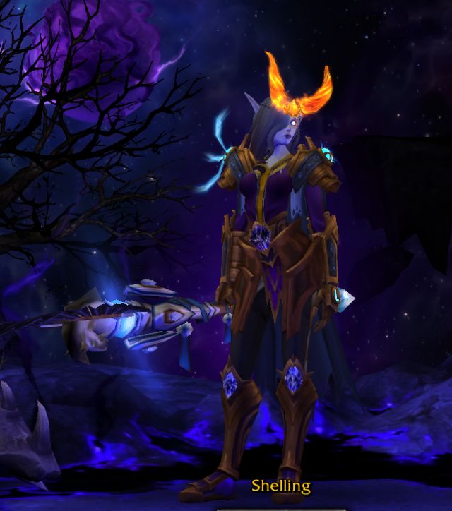 求血精灵火法幻化