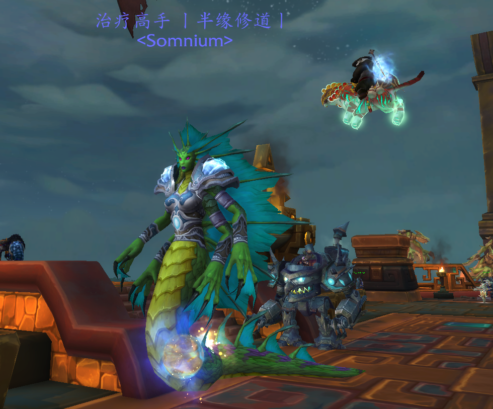 艾萨拉女王万岁我就是艾萨拉的选召者我就是娜迦皇家卫士