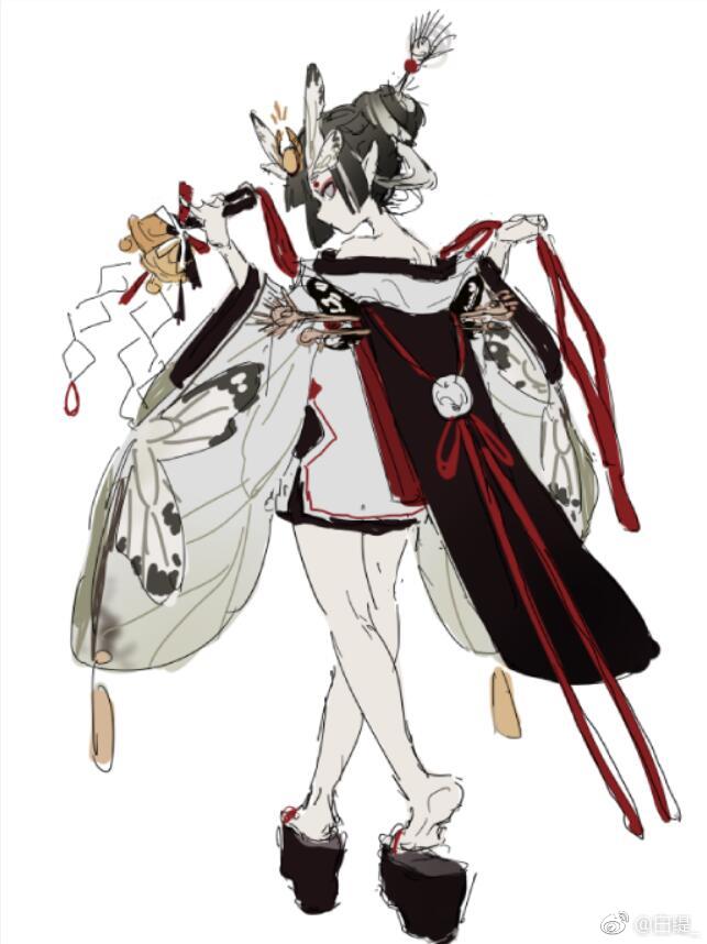 [破势水] 好希望这位画师的角色设计能成为"善"ssr/sp式神啊