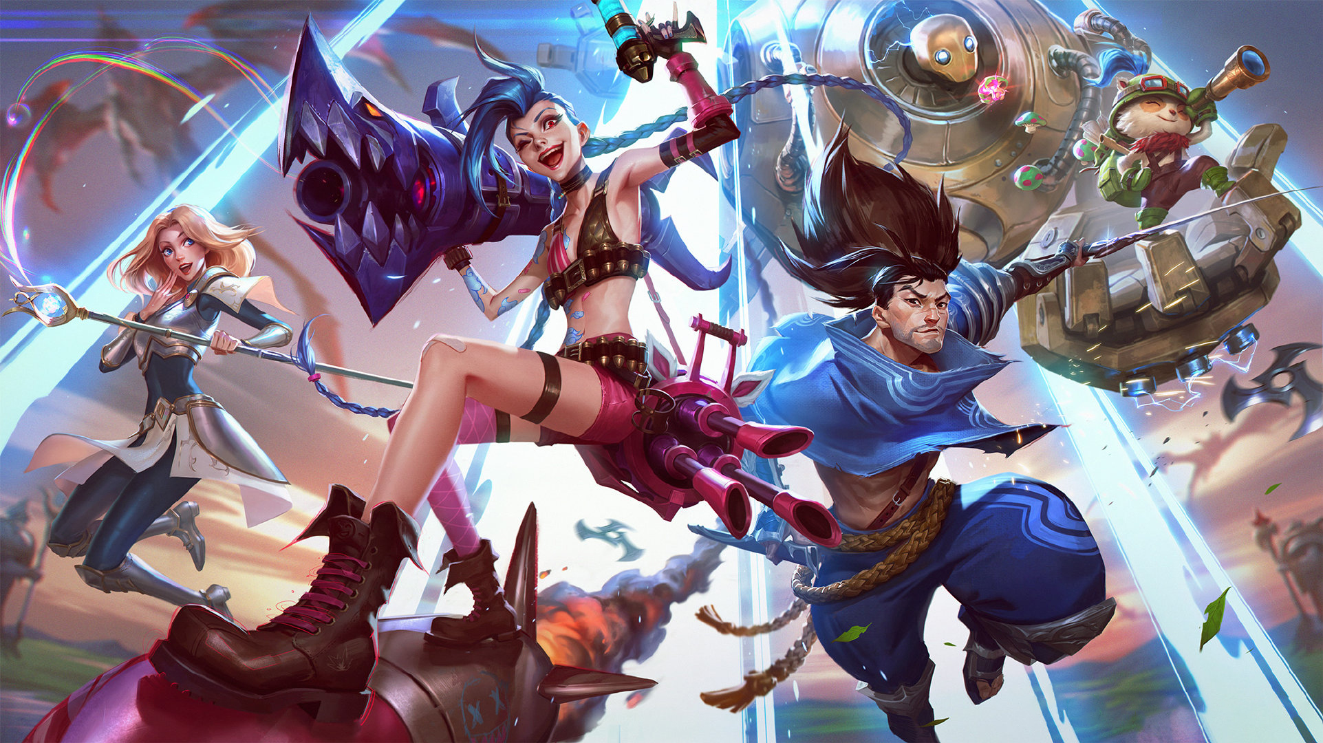 [桃氵] 想求一下lol手游官网头图的无文字壁纸