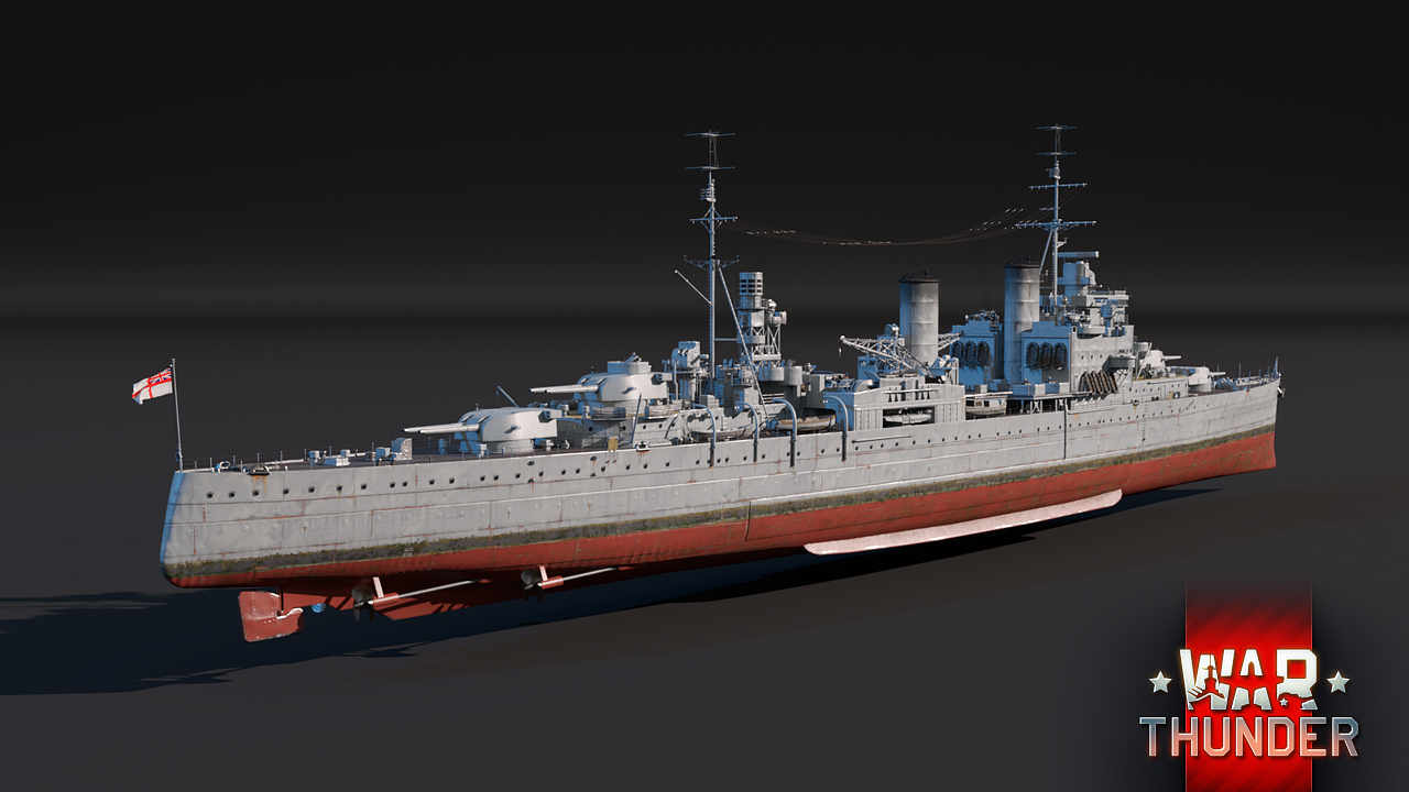 [前沿信息] [翻译] 新版本rn重巡 hms伦敦