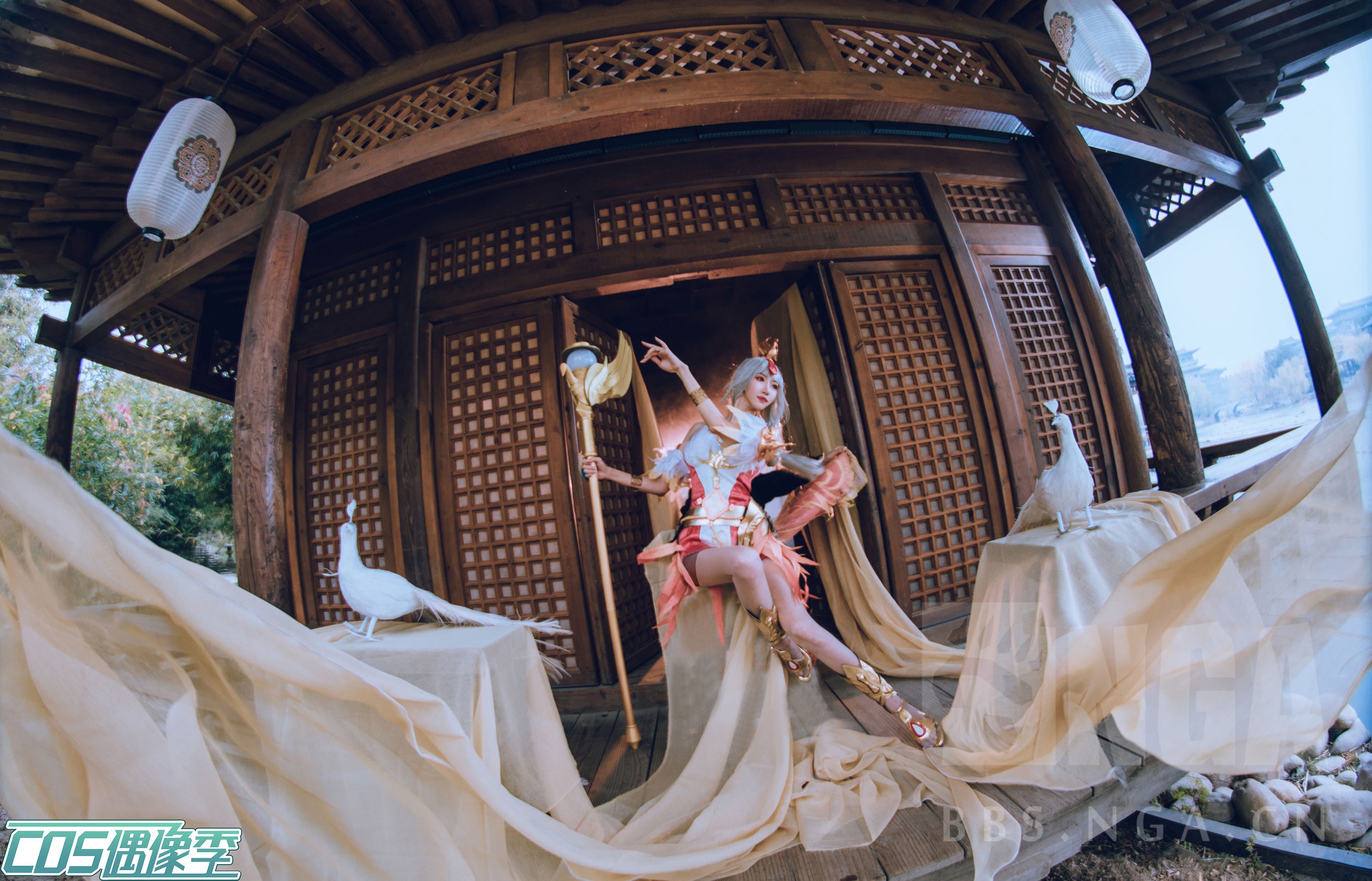 cos偶像季春色满园关不住李白杨玉环甄姬小乔王昭君