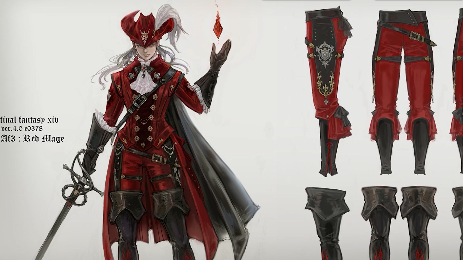 最终幻想14暗影之逆焰的创作故事第三集shapingthestyles部分设定图