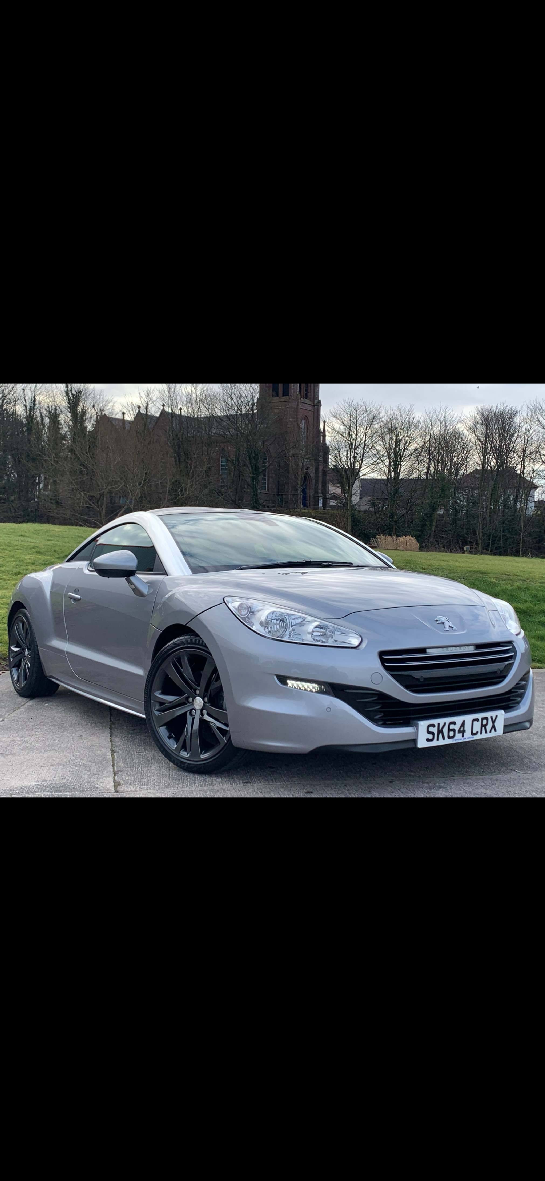 路上看到一辆车,是标致的双门车,查了下叫rcz