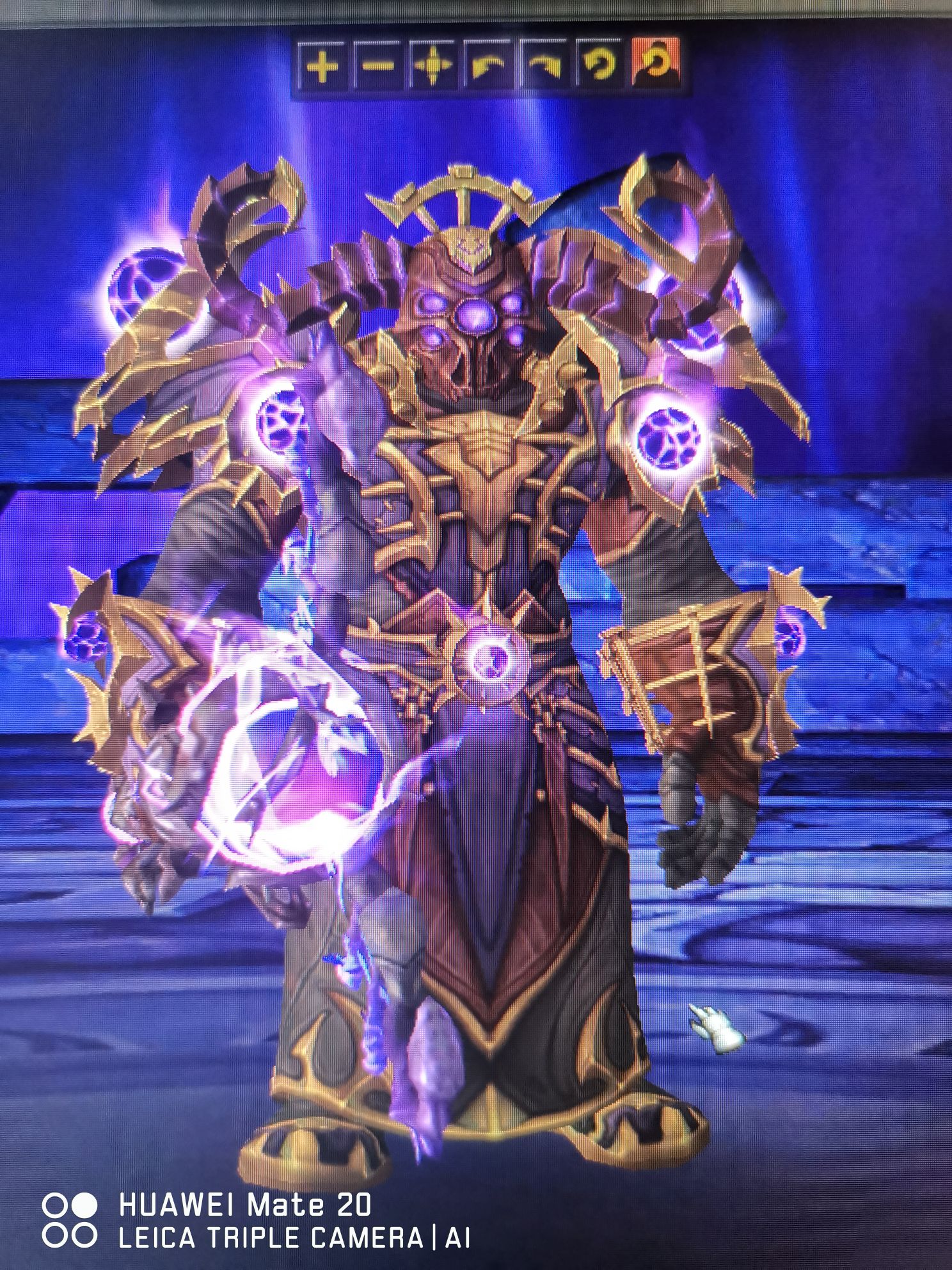 术士的t19也很好看感觉区里幻化的很少