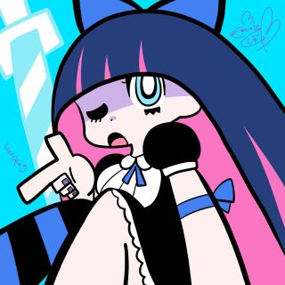 空手套图无内鬼来点panty跟stocking的图