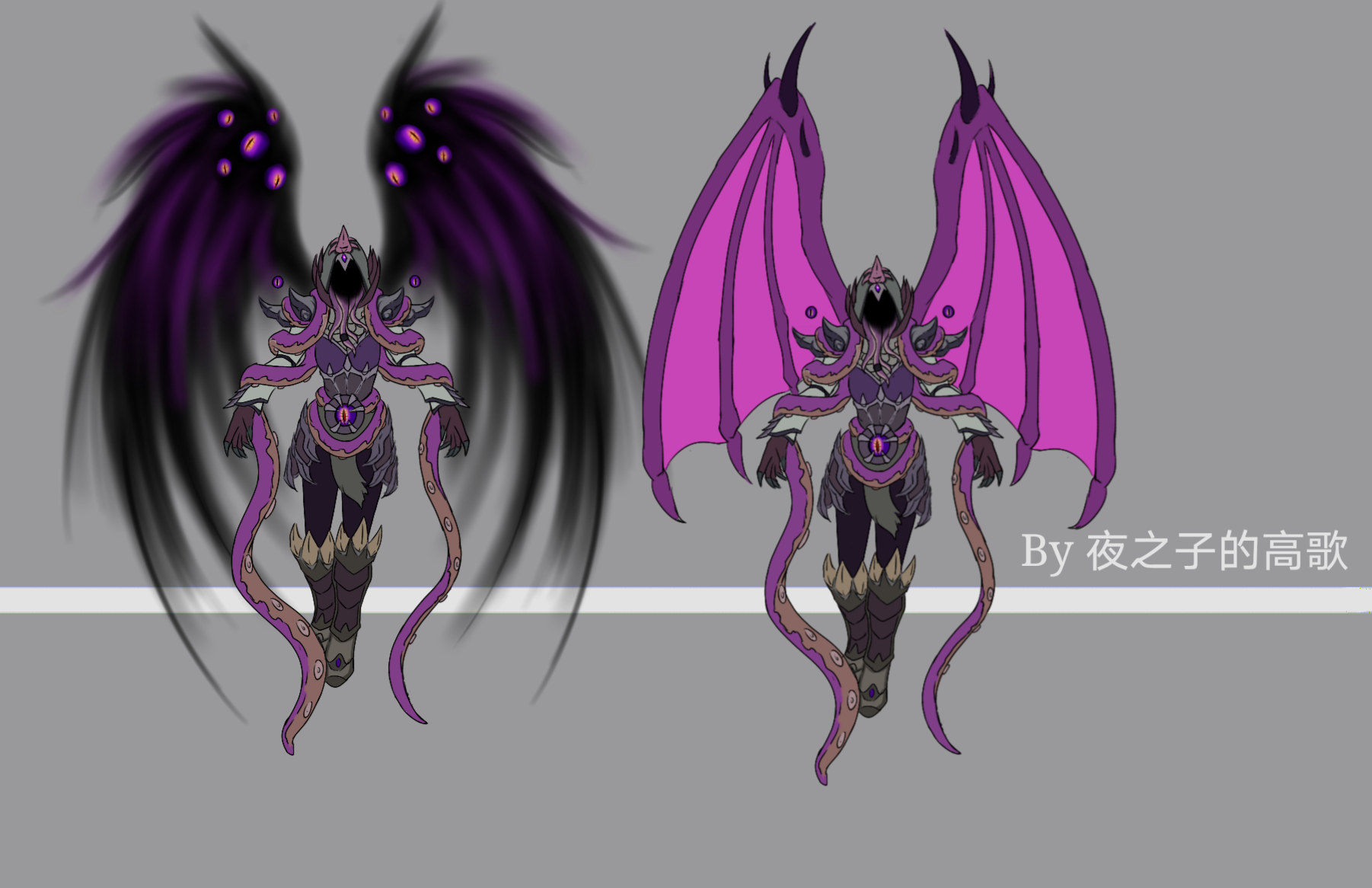 皮肤设计风暴英雄黑暗审判官奥莉尔