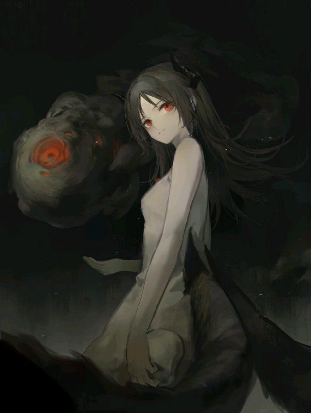 求图,黑暗系的人设图