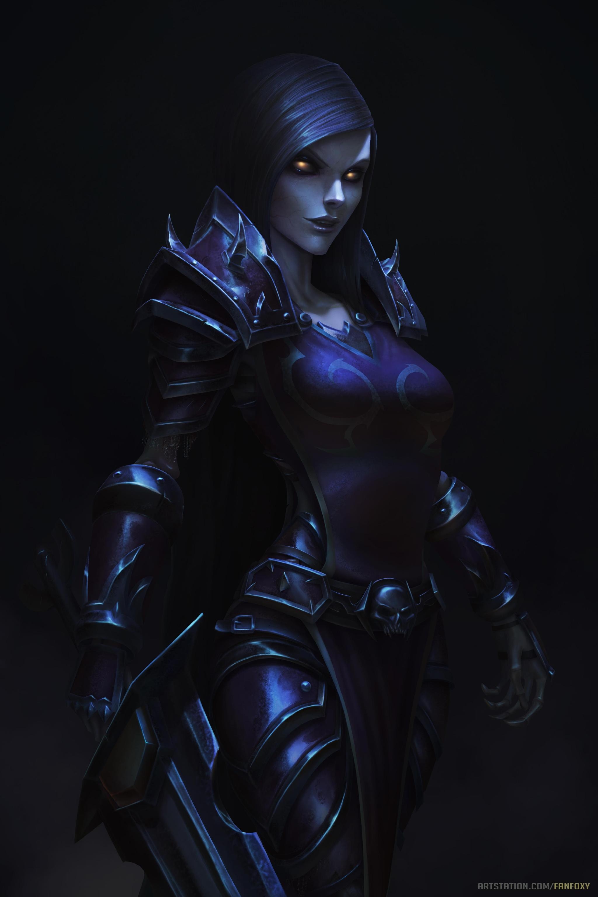 求图,黑暗系的人设图