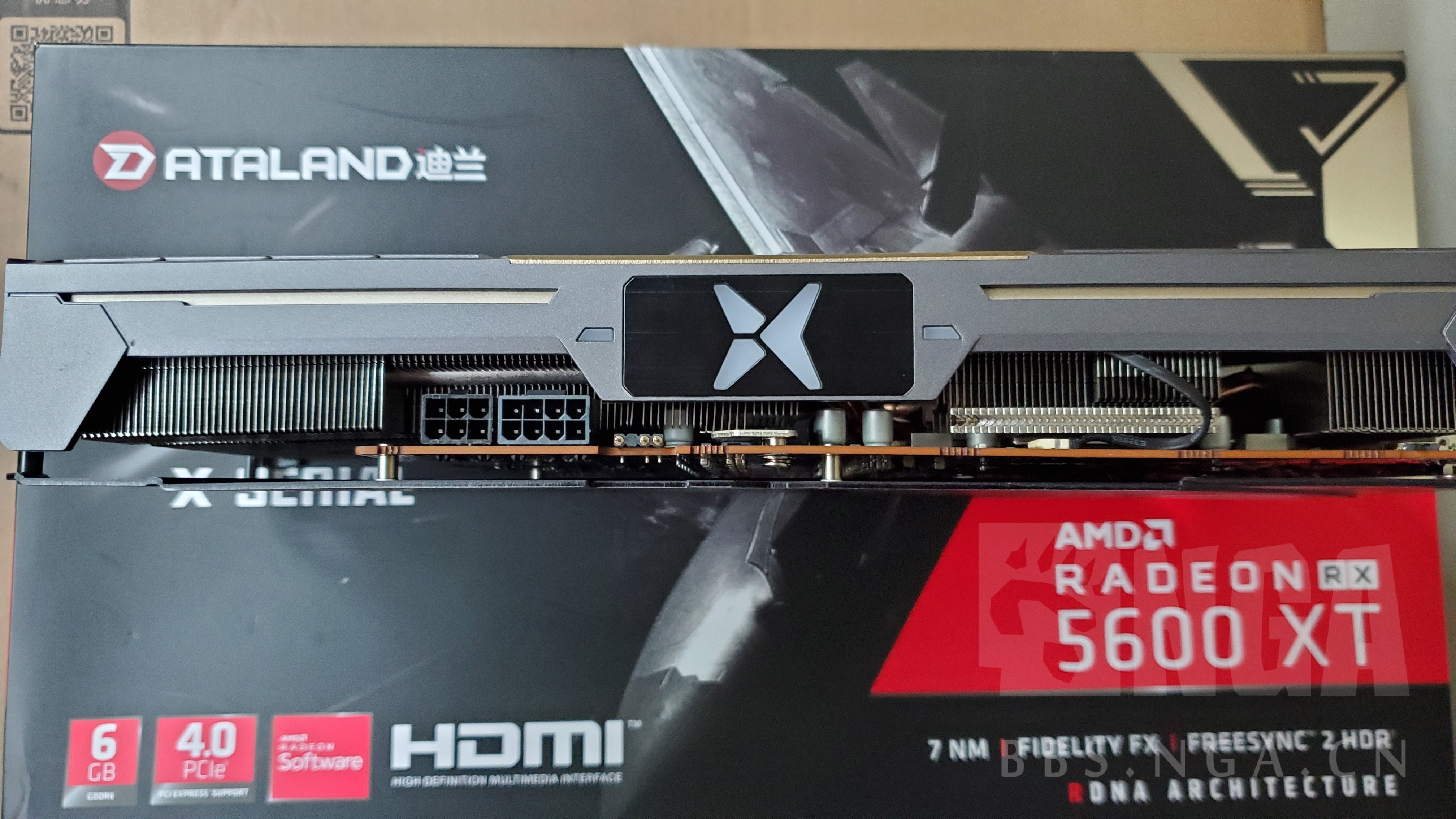 [硬件评测] 迪兰rx5600xt战神开箱简测体验,算是nga首测吧