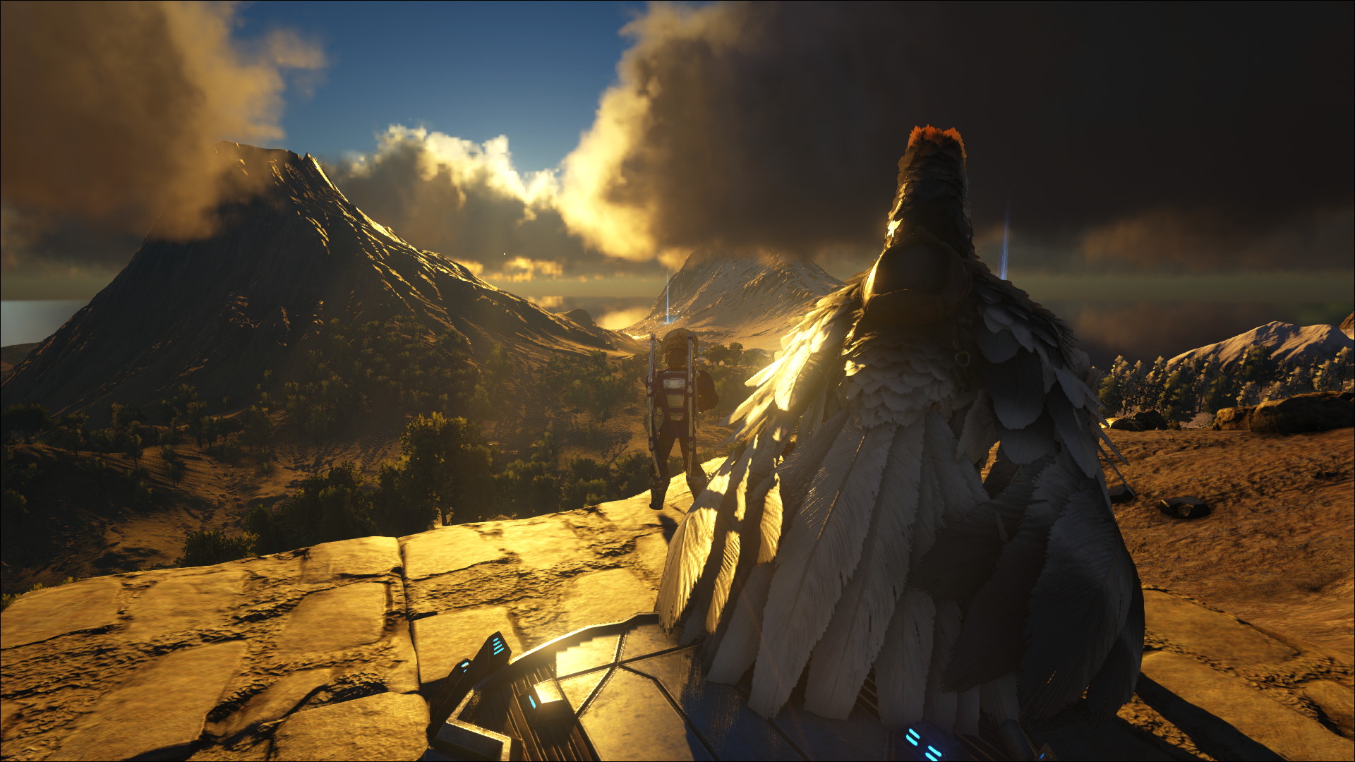 方舟的风景真是美啊