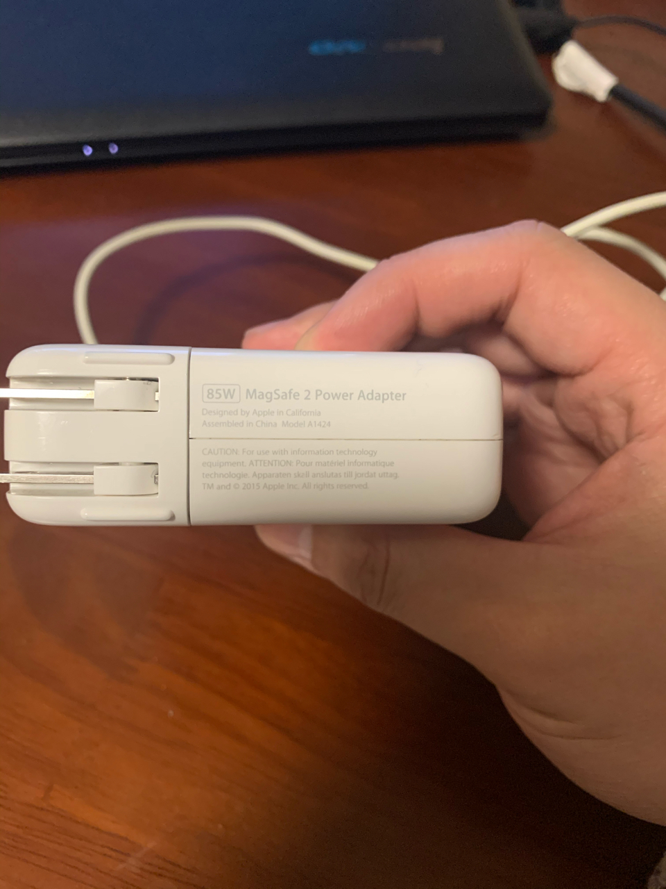 [电脑硬件]出苹果原装85w magsafe2充电器,自定义9新