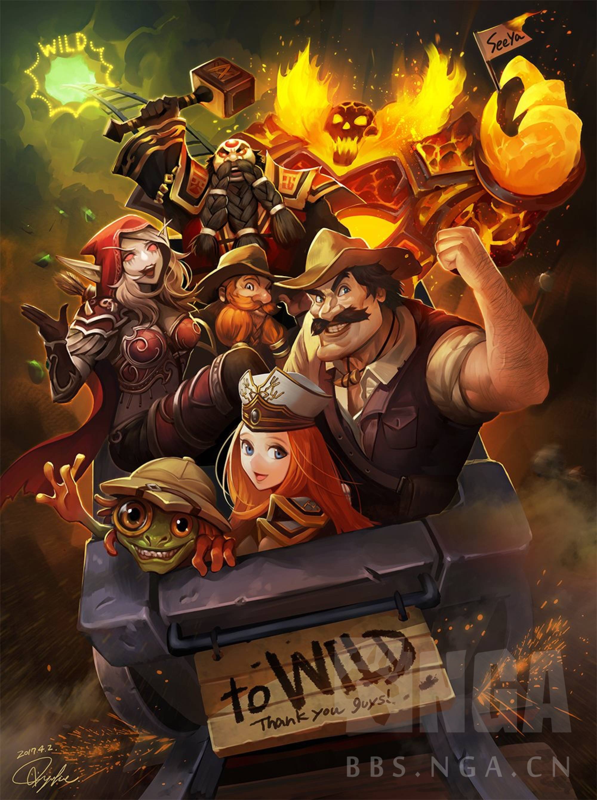 炉石传说退环境插画的小姐姐这次有没有新作啊