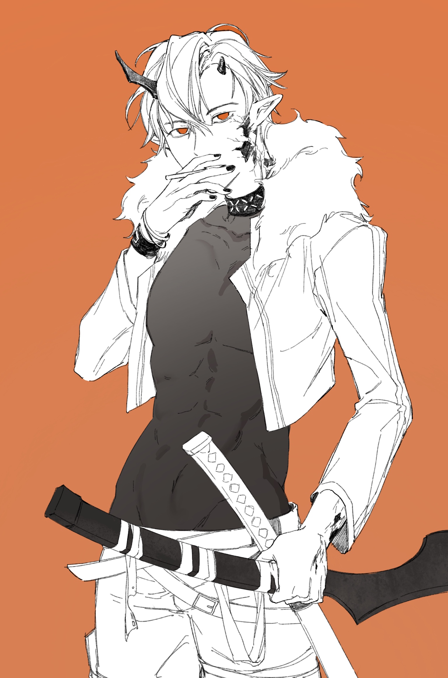 同人画了个炎客不会真的有人看到是男人就不点进来吧不会吧不会吧