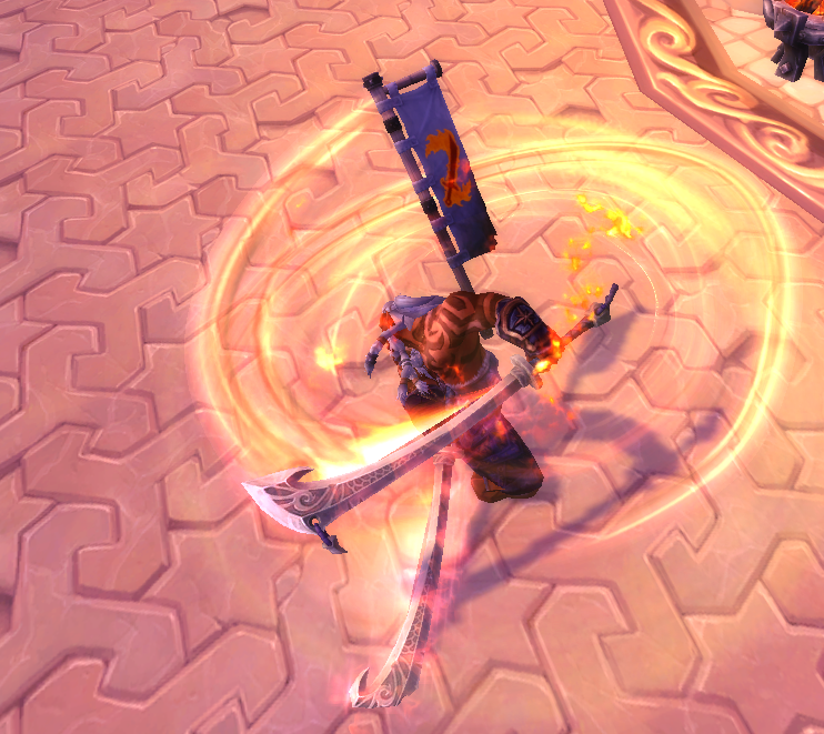 [剑圣]这两个旗子哪里搞得，图上在这里别的帖子看到的