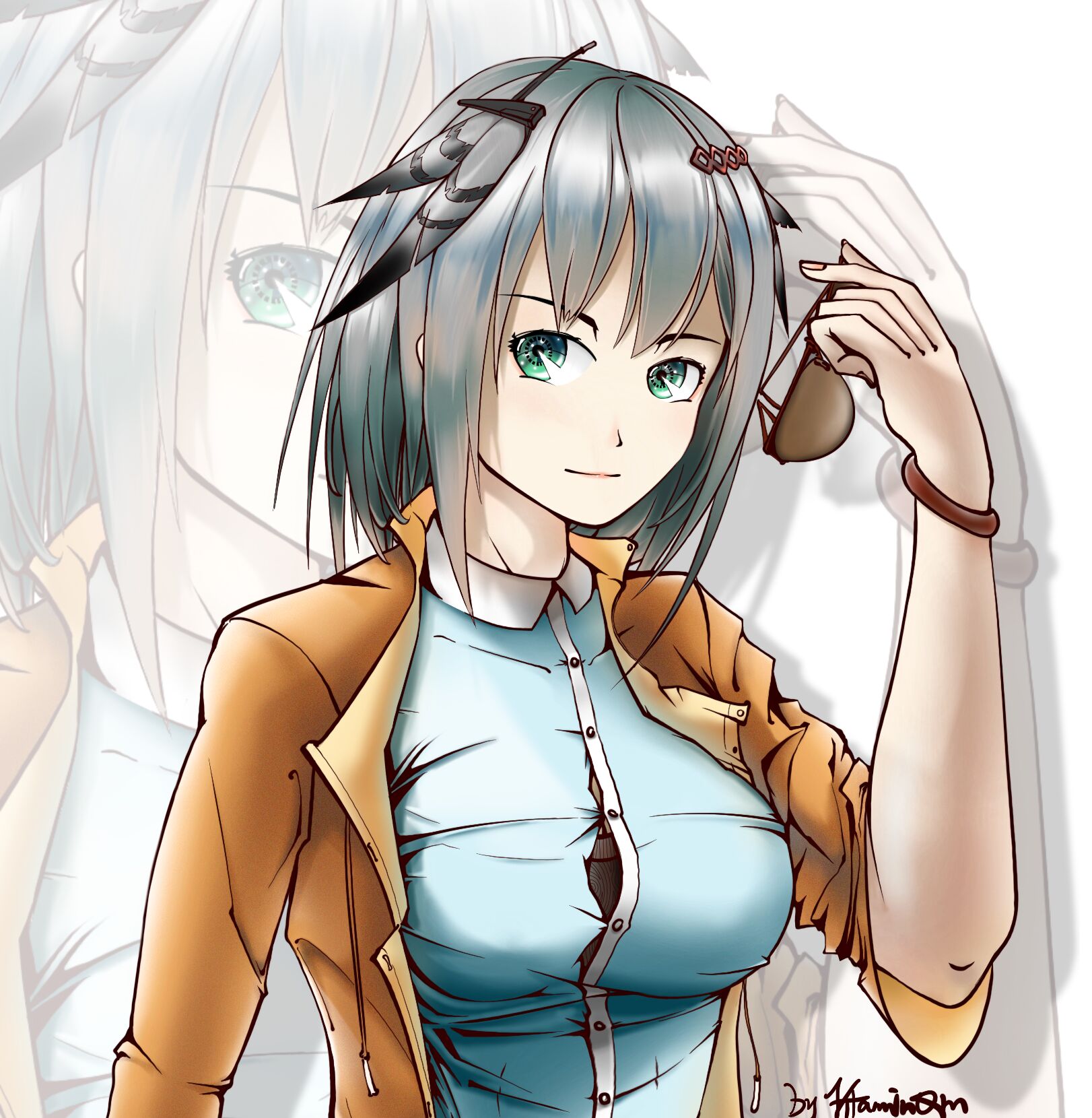 同人绘画灰喉if如果没有矿石病