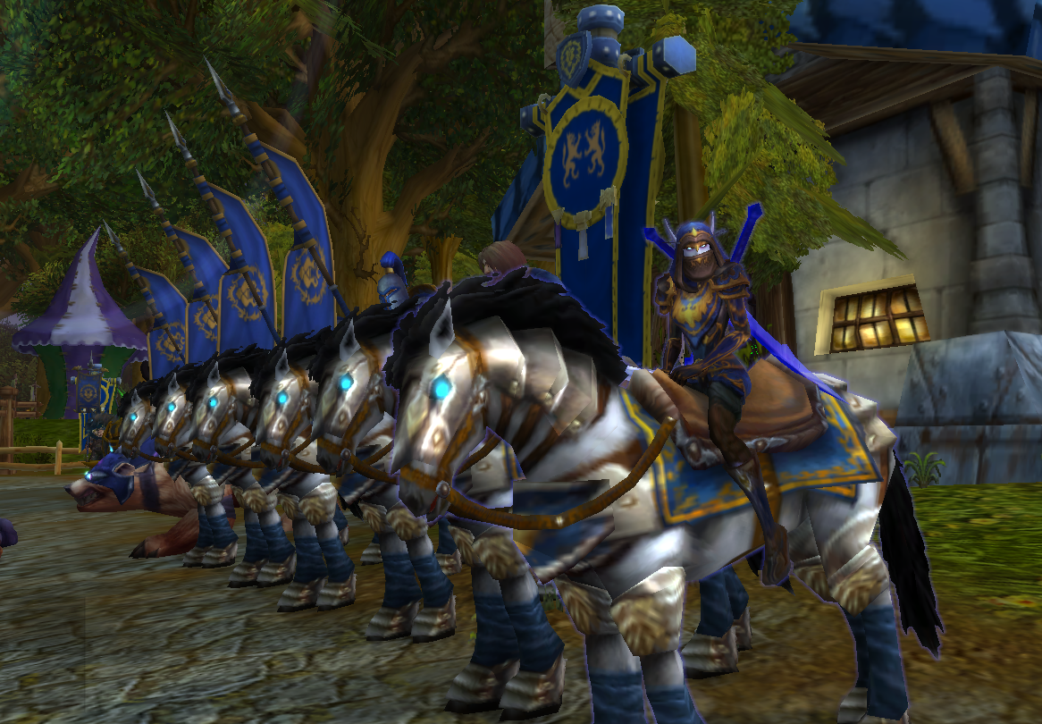 金色平原闪金镇的军团集结号