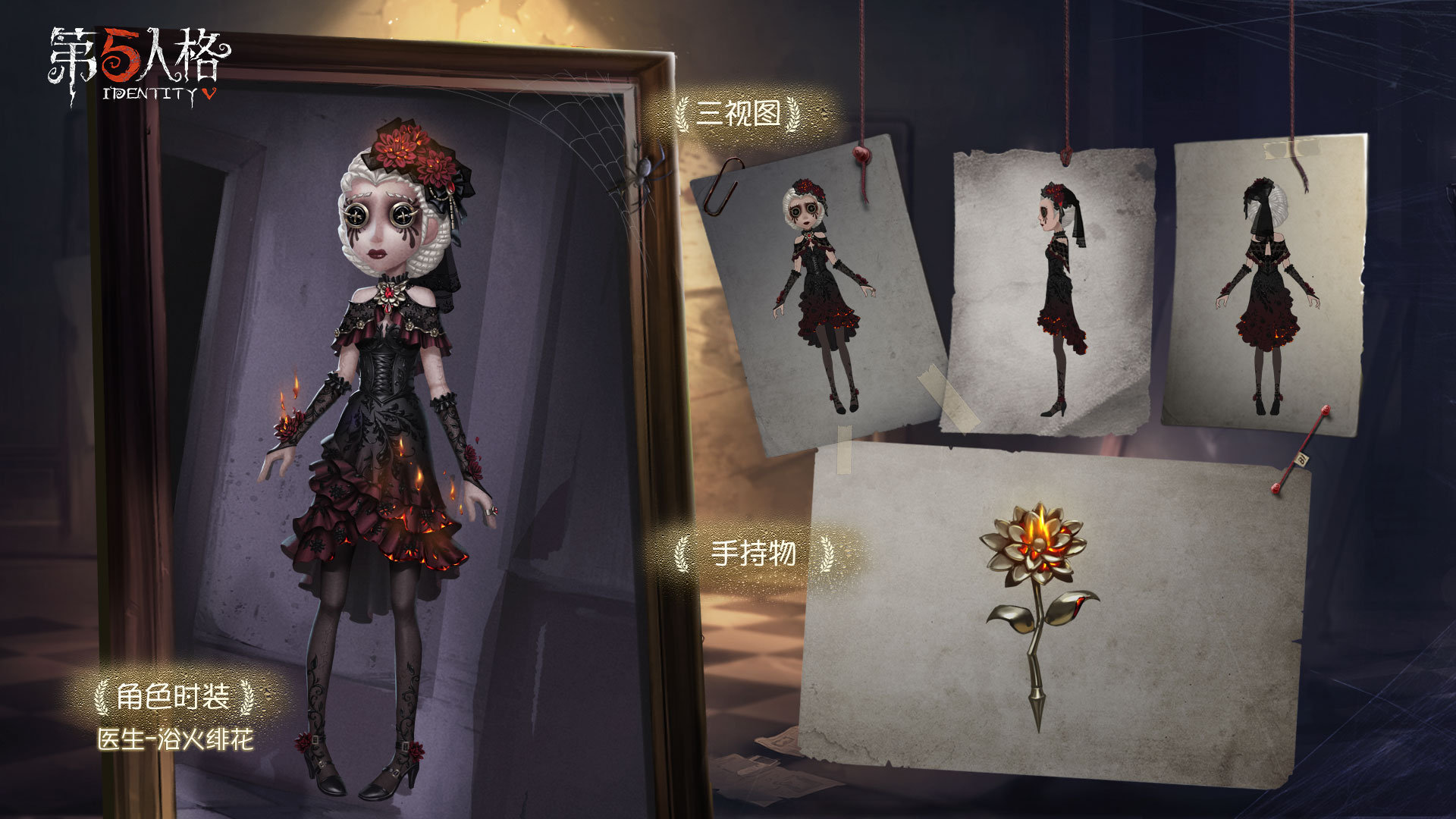 [搬运] 医生稀世时装礼包——浴火绯花三视图