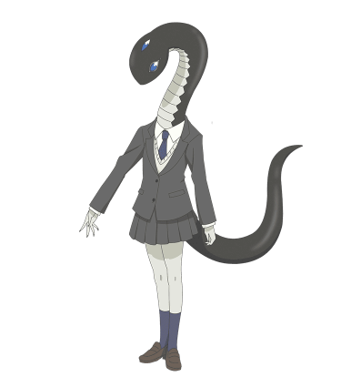 人身蛇尾看得太多了都腻了,我反而感觉把头也蛇