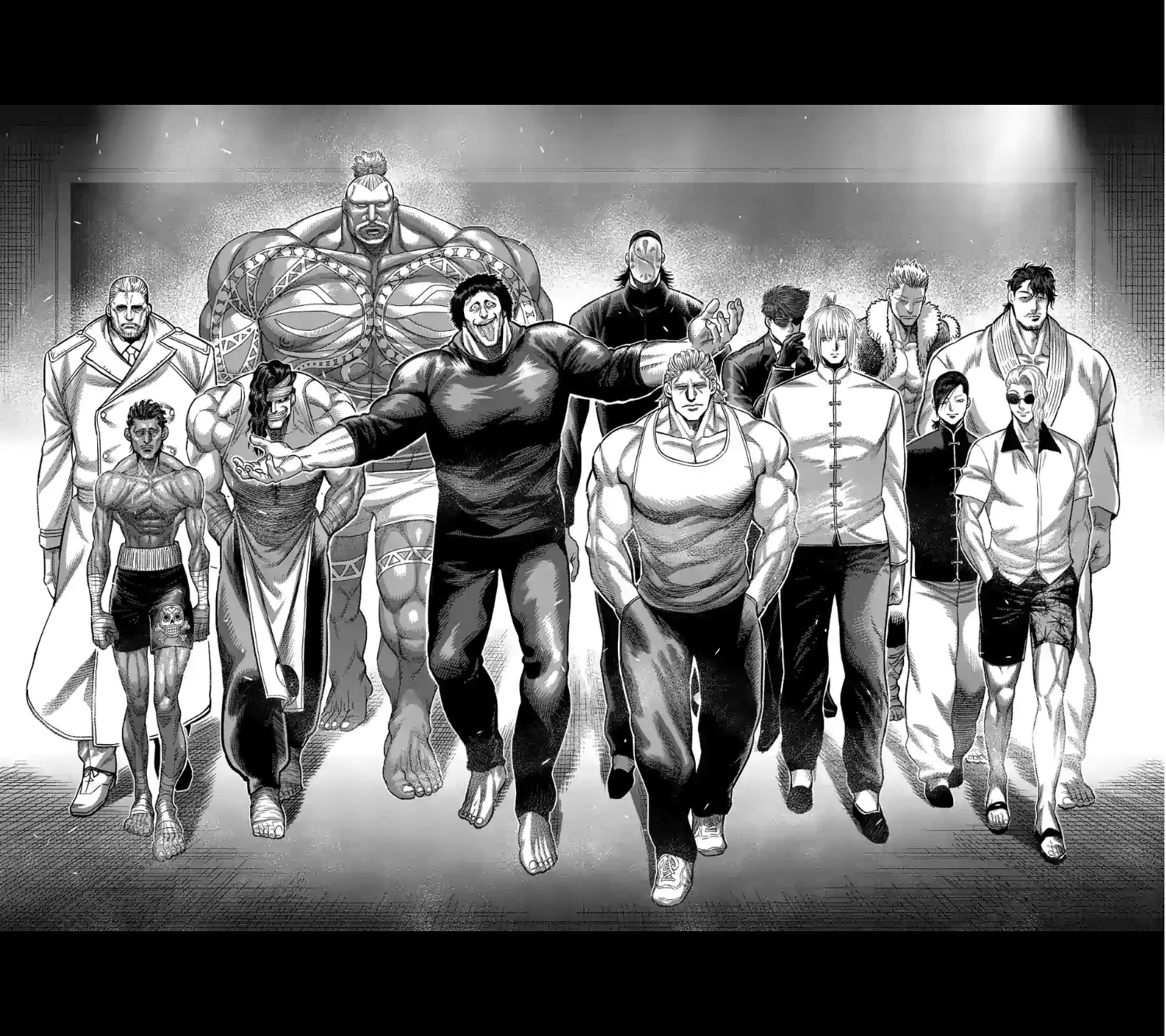 漫画讨论拳愿氵终于要开打啦对抗赛全员登场下注了