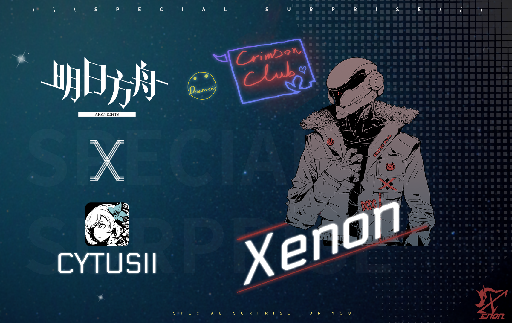 创作伪联动明日方舟x塞壬唱片xcytusii