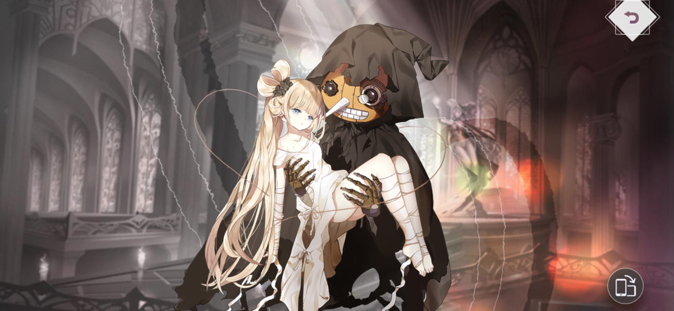 有没有谁有这种病弱娘的图片啊