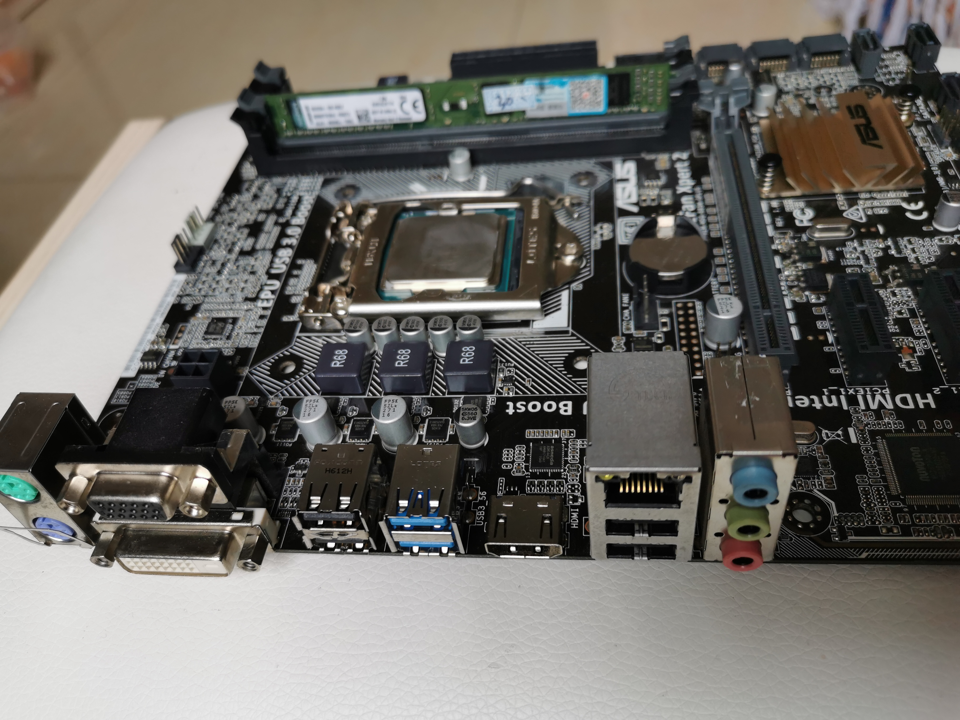 [电脑硬件]i5-4590 华硕b85m-g 金士顿4g打包 (已出)