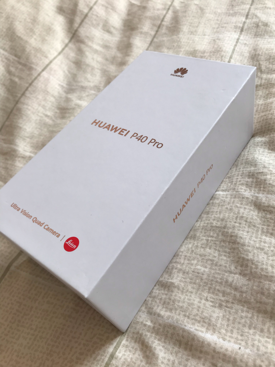 华为p40pro零度白开箱上手更新四