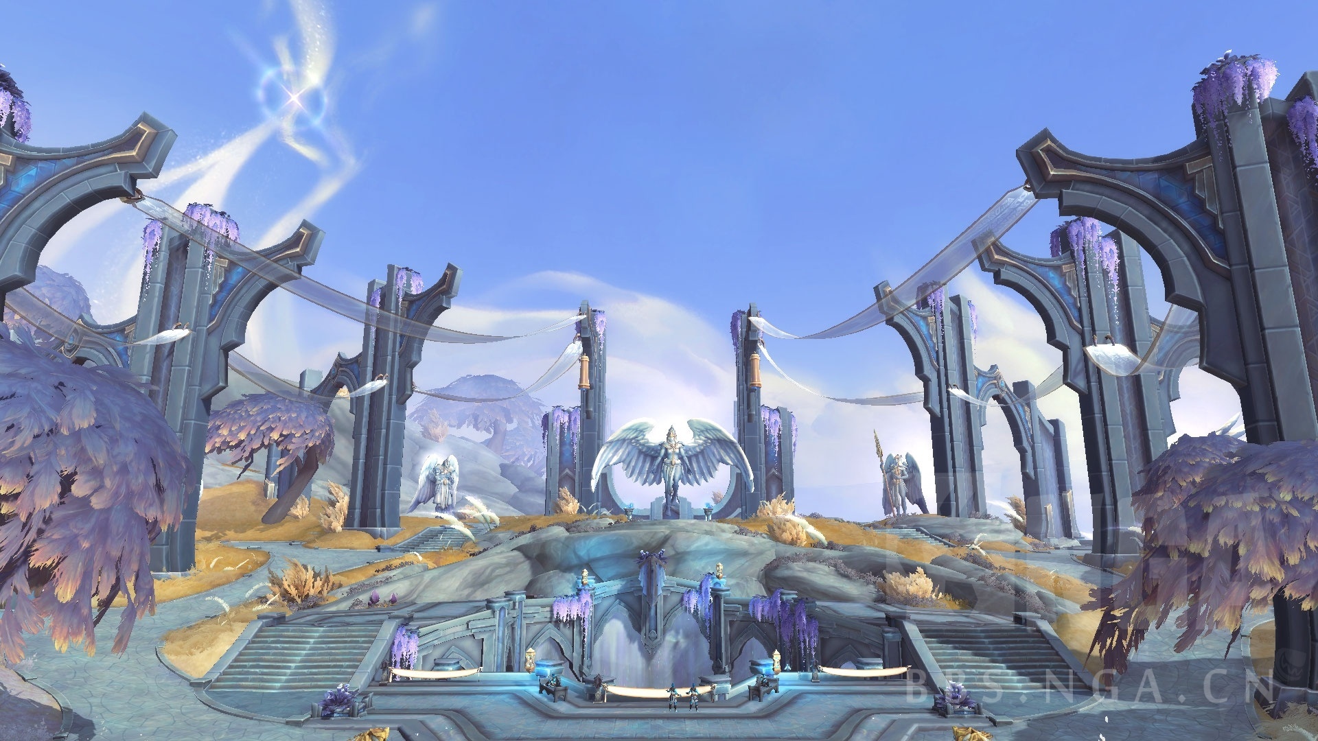 90alpha每一帧都是壁纸人间仙境天界华庭90全新地图晋升堡垒详细游览