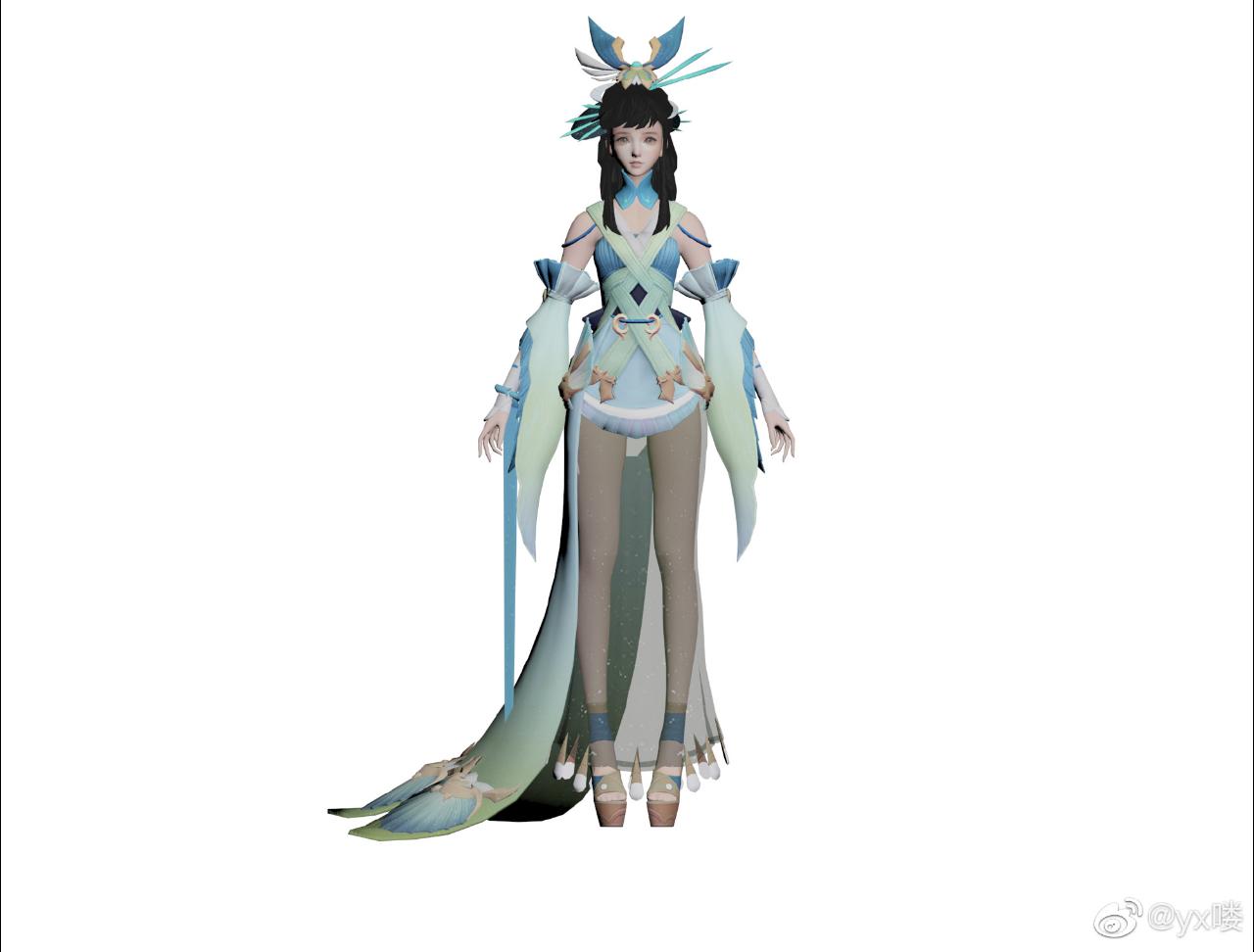 西施的四美新皮肤