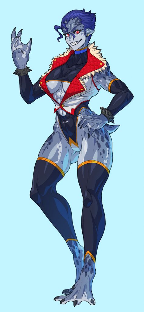 我悟了,acg中的肌肉系女角色真是香得不得了