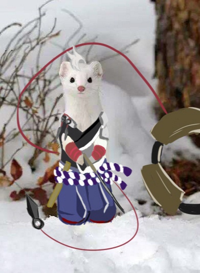 [风狸水]风狸好可爱摸了一张图