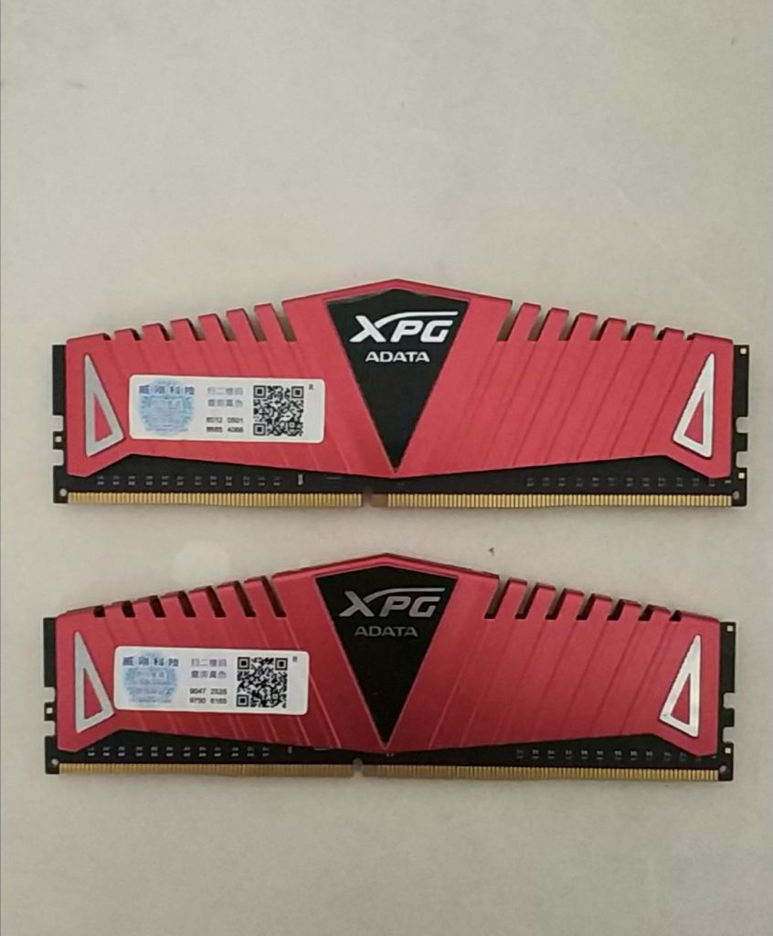 [电脑硬件]出威刚xpg ddr4 2400 游戏威龙内存条红色马甲8gx 2