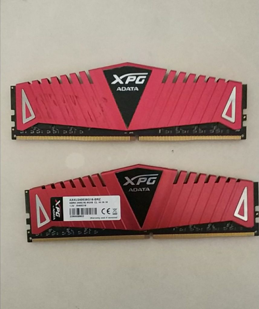 [电脑硬件]出威刚xpg ddr4 2400 游戏威龙内存条红色马甲8gx 2