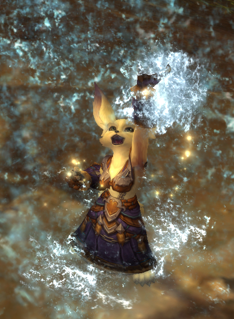 练了个狐人萨满,嗯真香!